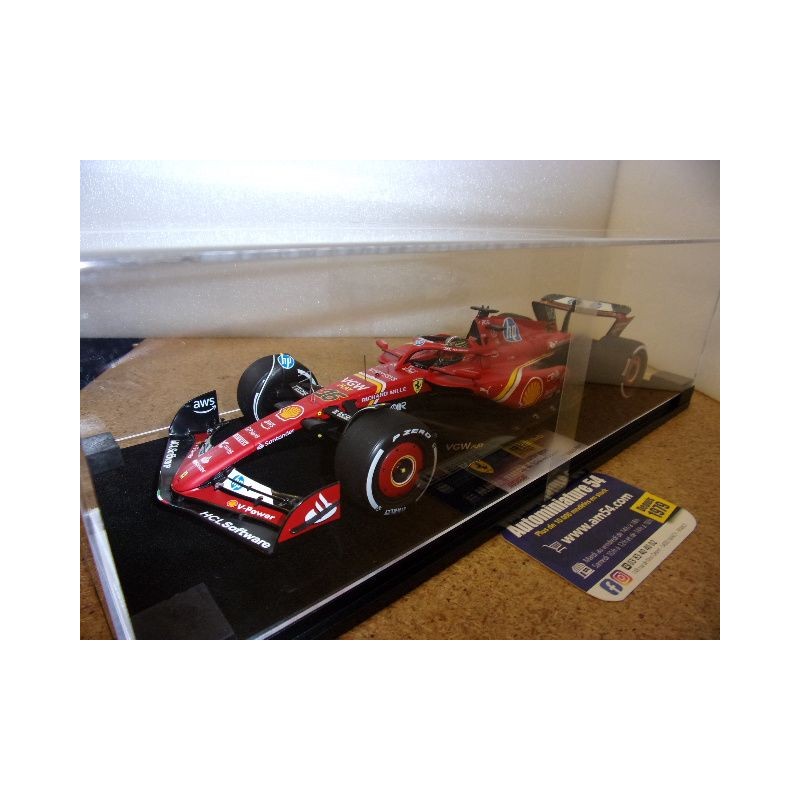 2024 Ferrari SF-24 n°16 Charles Leclerc 1st winner Monza GP LS18F1065 Look Smart