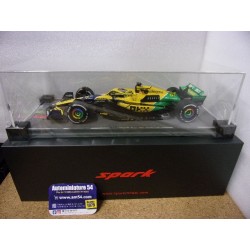 2024 McLaren MCL38 n°81 Oscar Piastri 2nd Monaco GP 18S998 Spark Model