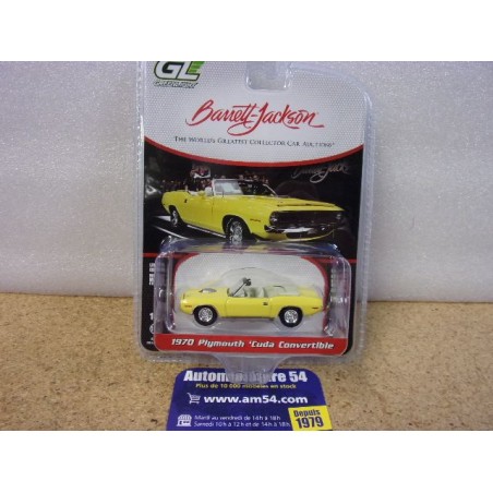 Plymouth Cuda Convertible 1970 Barrett Jackson Auctions Series 37250-E Greenlight 1.64ième