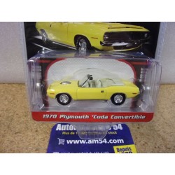 Plymouth Cuda Convertible 1970 Barrett Jackson Auctions Series 37250-E Greenlight 1.64ième