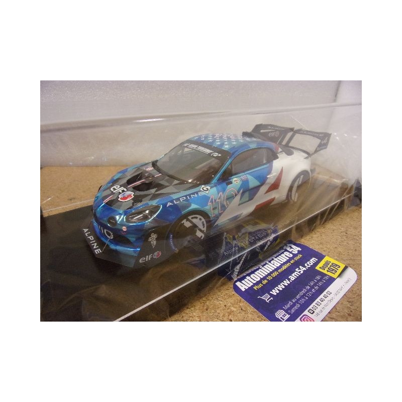 2023 Alpine A110 n°110 Raphael Astier 3rd Pikes Peak 18S614 Spark Model