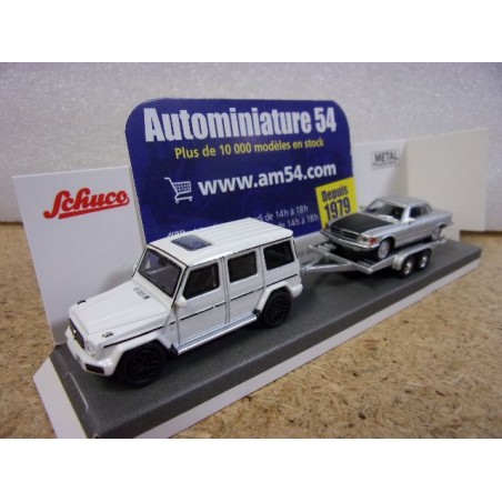 Mercedes Benz G Klasse + 450 SLC 1/87 87U00068 Schuco