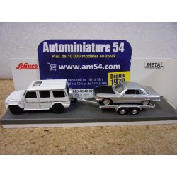 Mercedes Benz G Klasse + 450 SLC 1/87 87U00068 Schuco