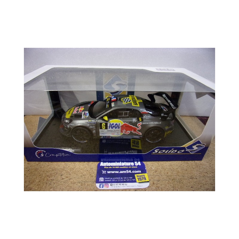 2024 Alpine Renault A110 RGT+ n°6 Loeb - Godey Mont Blanc S1801630 Solido