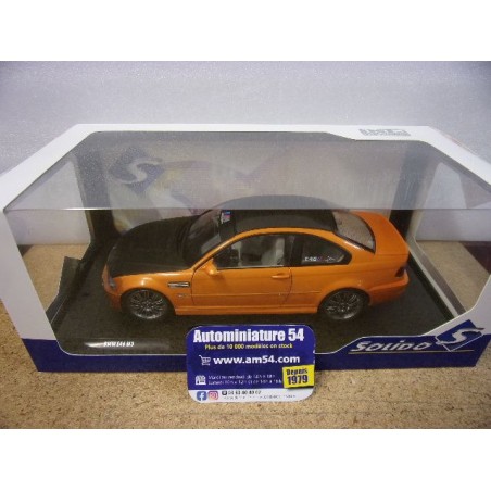 BMW M3 E46 Solido Works Orange 2000 S1806509 Solido