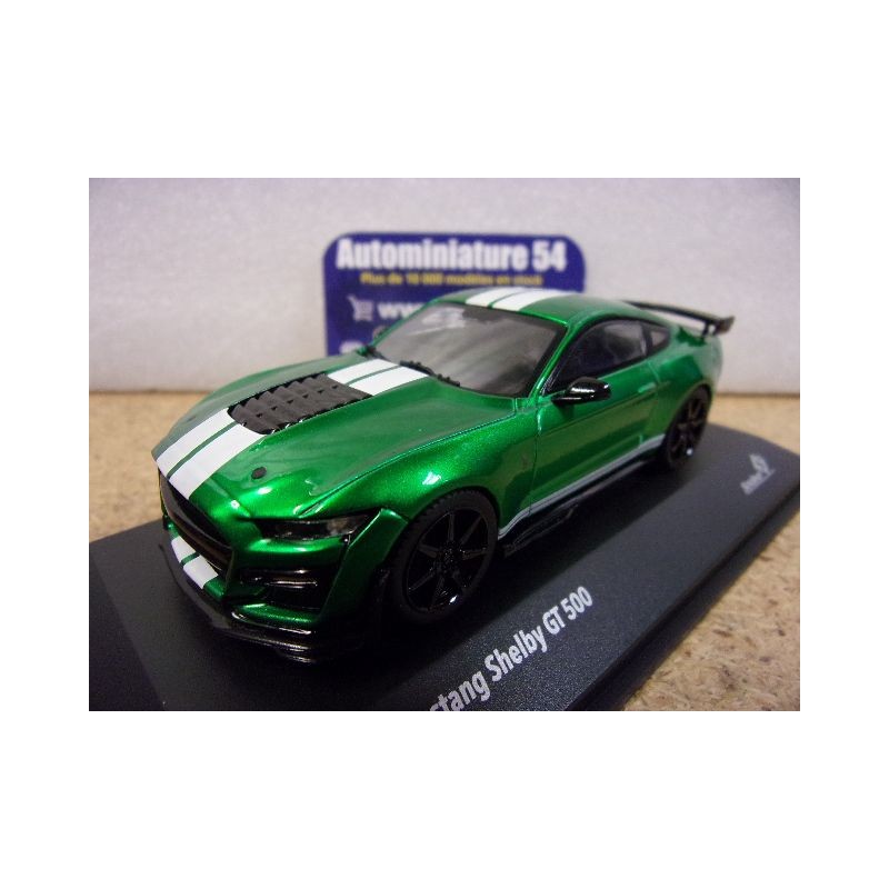 Ford Mustang Shelby GT500 Fast Track Green - White Stripes 2020 S4311511 Solido