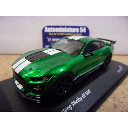 Ford Mustang Shelby GT500 Fast Track Green - White Stripes 2020 S4311511 Solido
