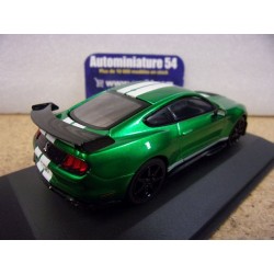 Ford Mustang Shelby GT500 Fast Track Green - White Stripes 2020 S4311511 Solido