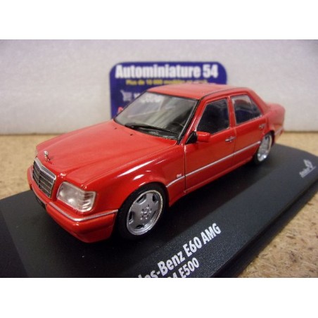 Mercedes E60 AMG W124 E500 Signal Red 1994 S4313204 Solido
