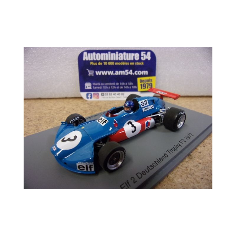 1972 Elf 2 n°3 Patrick Depailler Deutschland Trophy F2 F2008 Spark Model
