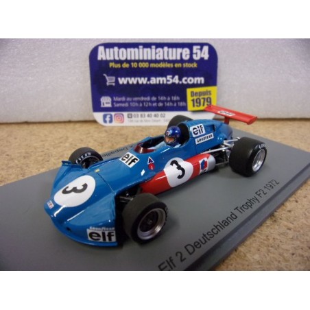 1972 Elf 2 n°3 Patrick Depailler Deutschland Trophy F2 F2008 Spark Model