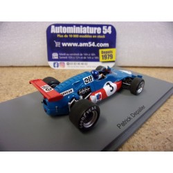 1972 Elf 2 n°3 Patrick Depailler Deutschland Trophy F2 F2008 Spark Model
