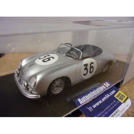 1957 Porsche 356 n°36 Stoline - Bourel Le Mans 18S677 Spark Model