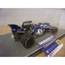 1971 Tyrrell 002 n°9 François Cevert 1st Winner US GP 18S358 Spark Model