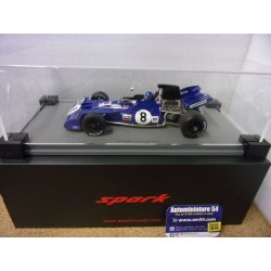 1972 Tyrrell 004 n°8 Patrick Depailler French GP 18S359 Spark Model