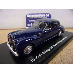 Delage D6 3l Sedan Autobineau Blue EMEU43029A Esval Models
