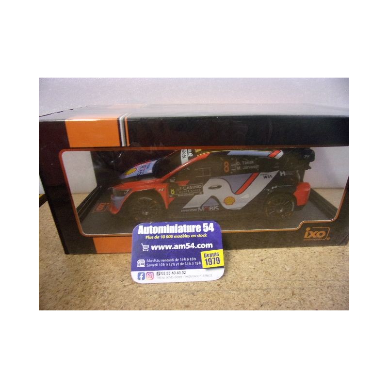2025 Hyundai I20 N Rally1 WRC n°8 Tanak - Jarveoja Monte Carlo 18RMC230B Ixo Models