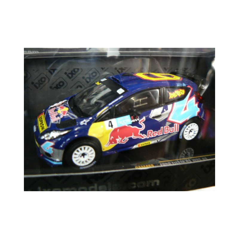 2011 Ford Fiesta RS WRC n°4 Andréa Dovisioso Bologna Motor Shox RAM465 Ixo Models