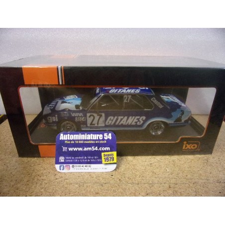 1982 BMW 528i E28 Bastos n°27 Cudini - Regout - Peltier 24 Heures SPA 18RMC183B Ixo Models