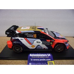 2025 Hyundai I20 N Rally1 WRC n°16 Fourmeaux - Coria Monte Carlo 18RMC230A Ixo Models