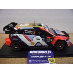 2025 Hyundai I20 N Rally1 WRC n°8 Tanak - Jarveoja Monte Carlo 18RMC230B Ixo Models