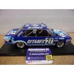 1982 BMW 528i E28 Bastos n°27 Cudini - Regout - Peltier 24 Heures SPA 18RMC183B Ixo Models