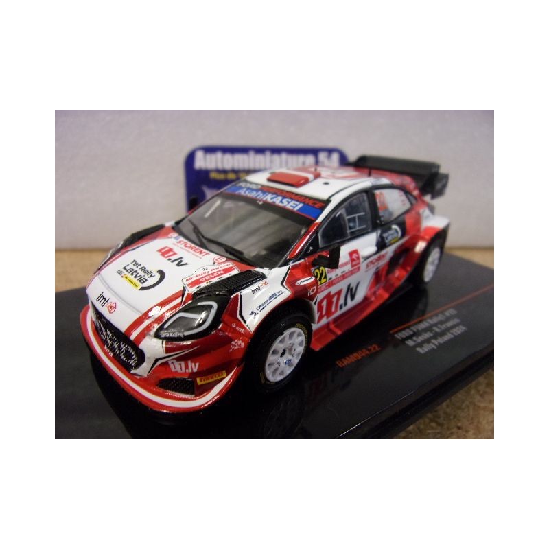 2024 Ford Puma Rally 1 n°22 Sesks - Francis Rally Poland RAM944 Ixo Models