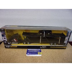 Mack Anthem porte voiture + Chevy 454 SS 1993 11454BK Maisto Speed Icons