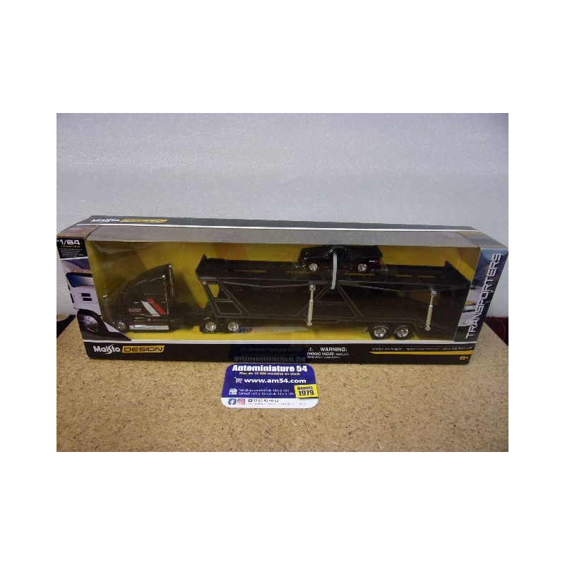 Mack Anthem porte voiture + Chevy 454 SS 1993 11454BK Maisto Speed Icons