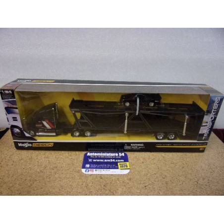 Mack Anthem porte voiture + Chevy 454 SS 1993 11454BK Maisto Speed Icons