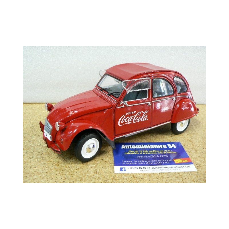 Citroen 2CV Coca Cola 1850008 Solido