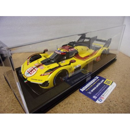 2025 Ferrari 499P AF Corse n°83 Kubica - Ye - Hanson 1st Winner Le Mans LS18LM053 Look Smart