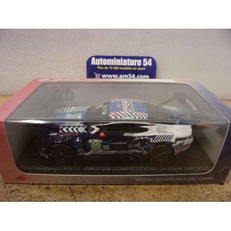 2025 Ford Mustang GT3 Proton n°88 Gattuso - Levorato - Olsen Le Mans S9304 Spark Model