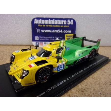 2025 Oreca 07 Gibson Inter Europol n°34 Smiechowski - Dillmann - Yelloly 1st winner LMP2 Le Mans S9284 Spark Model
