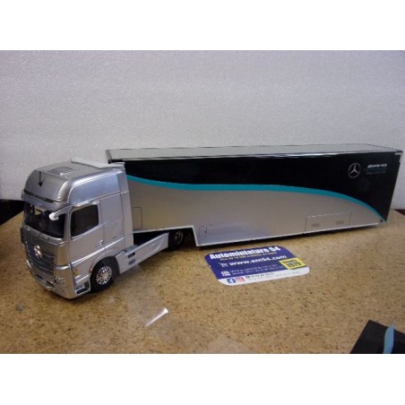 2023 Mercedes Benz Actros Transporteur AMG Petronas F1 Team S8599 Spark Model