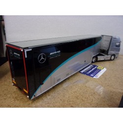 2023 Mercedes Benz Actros Transporteur AMG Petronas F1 Team S8599 Spark Model
