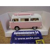 Volkswagen combi T2b Camper surf White - Pink 841102 Norev  Jet Car