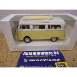 Volkswagen combi T2b Camper surf  White - Yellow 841109 Norev  Jet Car