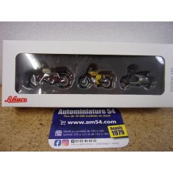 Set Kreidler Florett - Simson S51 - Vespa 1/43 Moto 450729900 Schuco