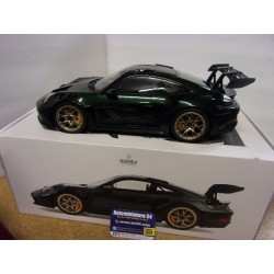 Porsche 911 - 992 GT3 RS 2022 Jet Green Met & Black 2022 1/12 127532 Norev