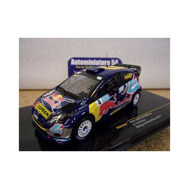 2011 Ford Fiesta RS WRC n°4 Andréa Dovisioso Bologna Motor Shox RAM465 Ixo Models