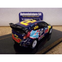 2011 Ford Fiesta RS WRC n°4 Andréa Dovisioso Bologna Motor Shox RAM465 Ixo Models