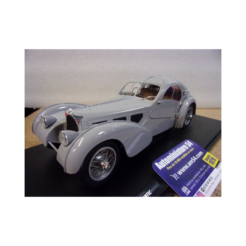 Bugatti Type 57 Atlantic 1937 Grey S1802106 Solido