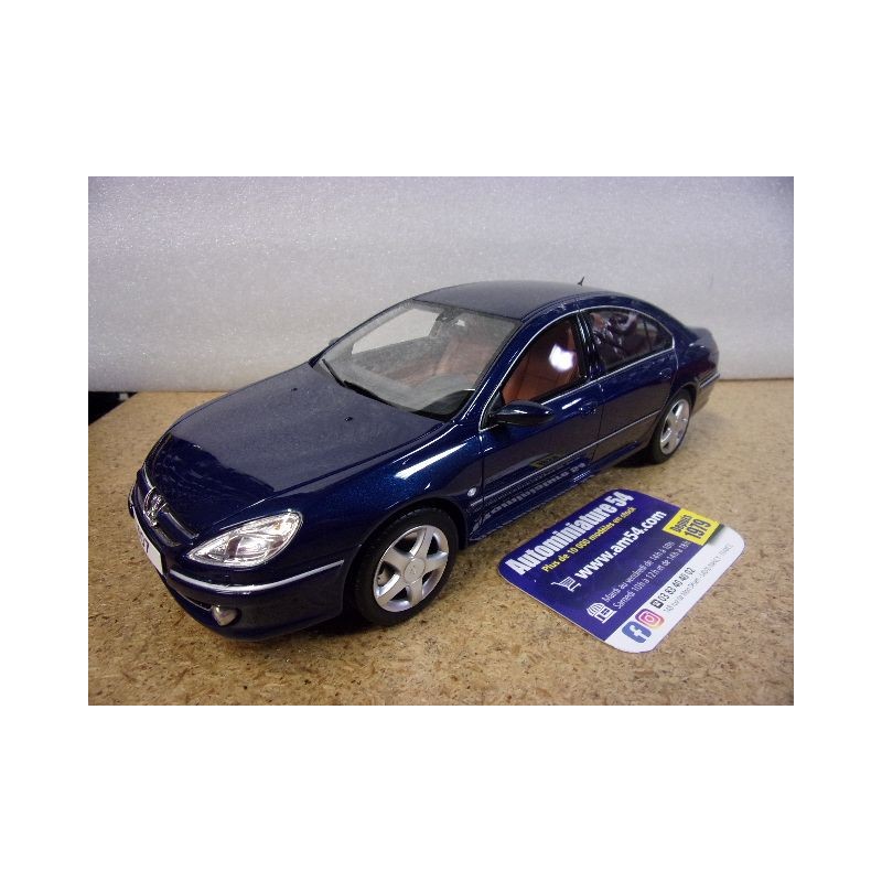 Peugeot 607 3.0 V6 Phase 2 Blue Montebello 2008 OT485 OttoMobile
