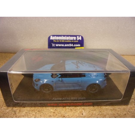 Alpine A110 R70 Blue 2025 S6119 Spark Model
