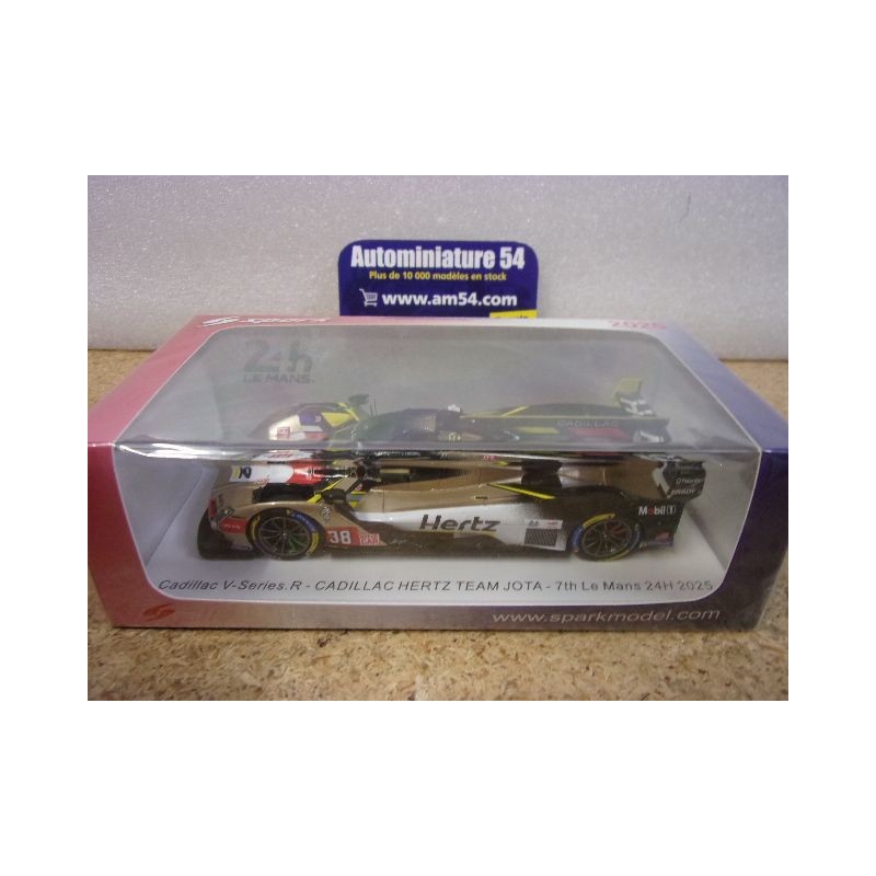 2025 Cadillac V Series R n°38 Bamber - Bourdais - Button Le Mans S9266 Spark Model