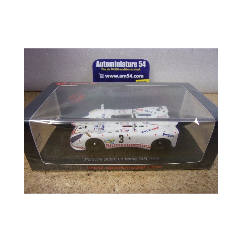 1975 Porsche 908/2 n°3 Poirot - Ortega - Cuinet Le Mans S9799 Spark Model
