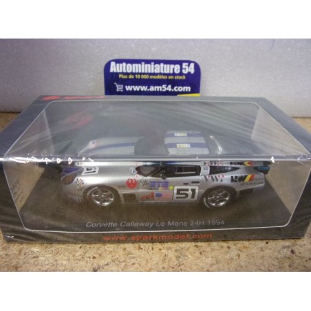 1994 Corvette Callaway n°51 Jelinski - Said -Maisonneuve Le Mans S5853 Spark Model