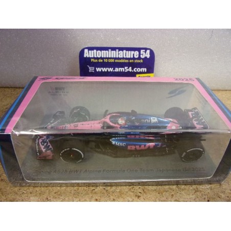2025 Alpine BWT F1 Team A525 n°10 Pierre Gasly Japanese GP S9584 Spark Model