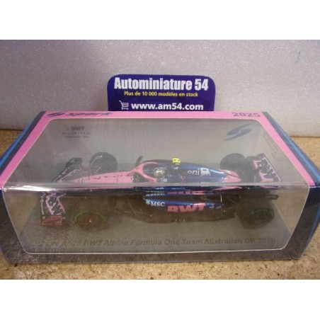 2025 Alpine BWT F1 Team A525 n°7 Jack Doohan GP S9585 Spark Model